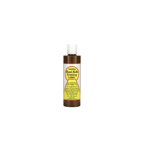 Maui Babe Browning Lotion- Tan - Maui Babe Browning Lotion helps you achieve a beautiful and long lasting tan in the shortest amount of sun time while maintaining your skins natural moisture and softness.