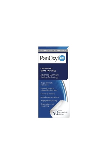 ‏PanOxyl Overnight Spot Patches 40 Clear Patches - Acne Patches