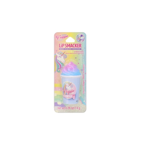 FRAPPE CUP LIP BALM UNICORN DELIGHT - مجموعة فرابي السحريأفضل نكهة إلى الأبدمرطب الشفاه بالداخلبدون قسوةغير مجرّب على الحيواناتخذي قسطًا من الراحة مع مرطب الشفاه فرابي من Smacker! مستوحى من المشروبات ذات الطابع الروحانى التي تتميز بها ثقافة البوب،​و​ من المؤكد أن مرطب الشفاه هذا يرضي توقك إلى المشروبات مع الحفاظ على شفاهك ناعمة ورطبة مع ترطيب الشفاه وتألقها.