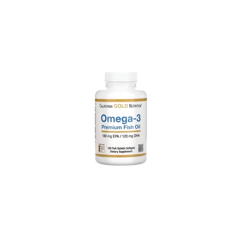 California Gold Nutrition Omega-3 Premium Fish Oil