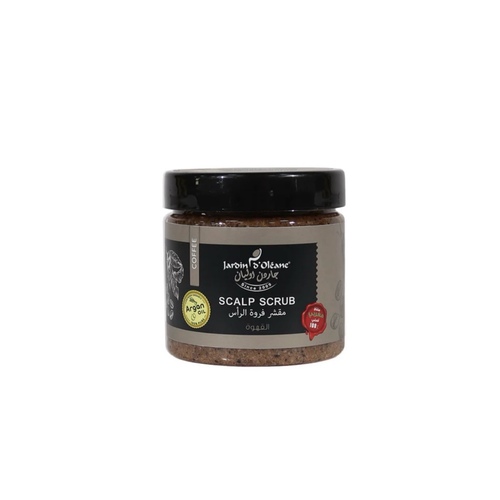 JARDIN D'OLEANE SCALP SCRUB COFFEE - Some people believe that taking care of the hair and scalp stops when washing the hair with shampoo when showering, or making hair conditioners only, but the health of the scalp requires other care.
Making a scalp scrub plays an important role in hair care steps, because exfoliating the scalp improves blood circulation and has many other benefits.
Benefits of coffee scalp scrub:
Rich in proteins, vitamin E and sea salt
It helps to rebalance and provide comfort to the scalp while cleansing it of excess fat and impurities
Stimulate hair follicles.
Moisturizing dry and dull hair.
Adds shine to hair