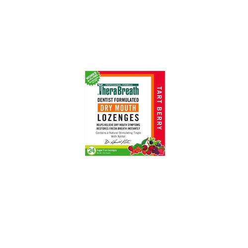 TheraBreath Dry Mouth Lozenges - Tart Berry