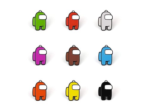 Amoung Us Pin Badges