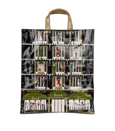 HARRODS ELEVATORS MEDIUM BAG - H37.5cm x W29.5cm x D11cm Approx