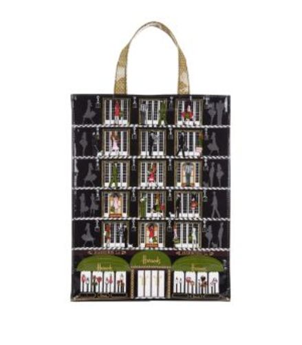 HARRODS LARGE Elevators Shopper Bag - H44.5 CM X W39CM X D11CM