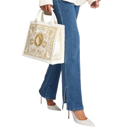 Small Cotton Elizabeth II Commemorative Tote Bag