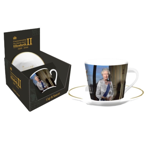 كوب مع القاعدة الملكة اليزابيث
