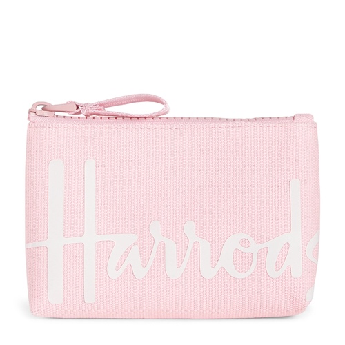 HARRODS COTTON LOGO COIN PURSE