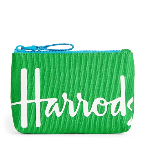 HARRODS COTTON LOGO COIN PURSE