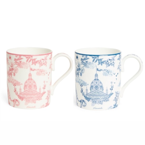 Harrods  Bone China Toile Mug
