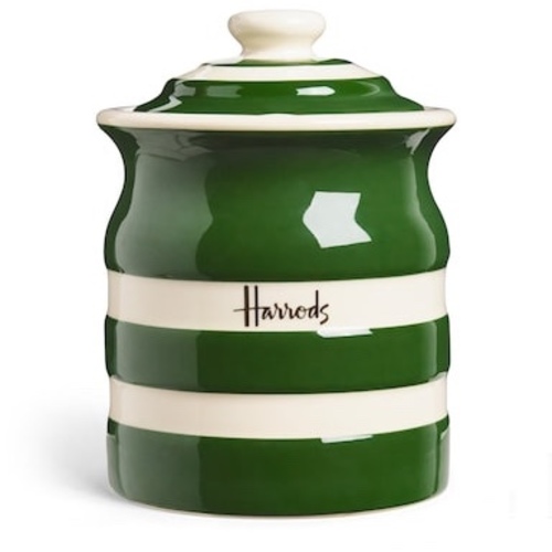 Harrods  Cornish Stripe Storage Jar