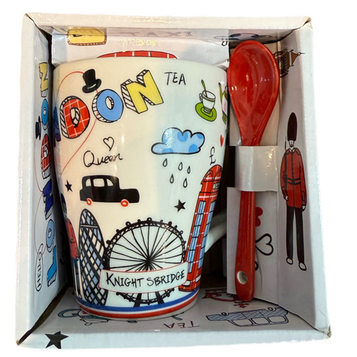 LONDON CUP WITH SPOON