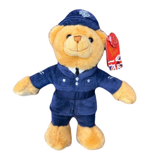 Police small plush toy 13 cm