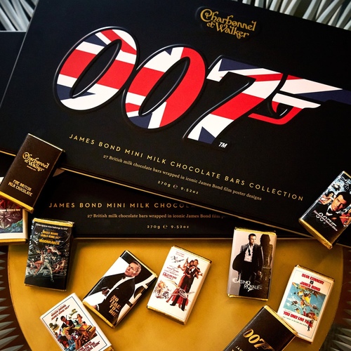 CHARBONNEL ET WALKERJames Bond Mini Chocolate Bar Selection (270g)