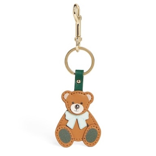 HARRODS Leather Keyring Harrods