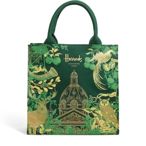 HARRODS Small House of Harrods Jacquard Shopper Bag