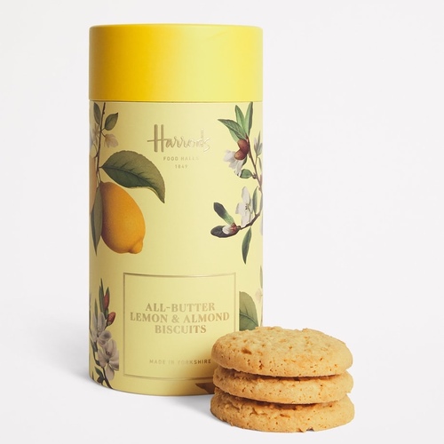 HARRODS All-Butter Lemon and Almond Biscuits (200g)