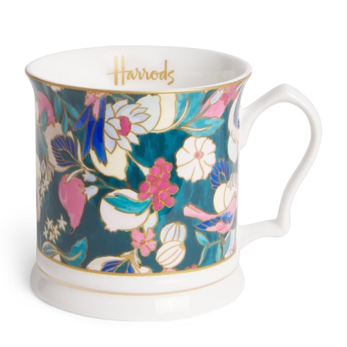 HARRODS Bone China Enchanted Emporium Botanical Mug