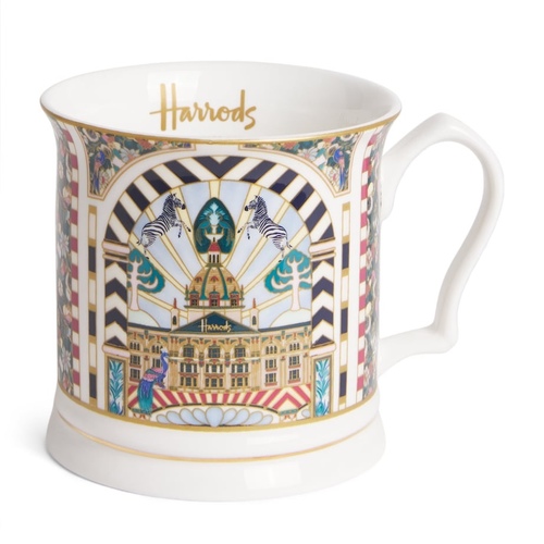 HARRODS Bone China Enchanted Emporium Building Mug