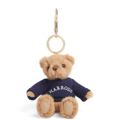 HARRODS Jersey Bear Keyring (12cm)
