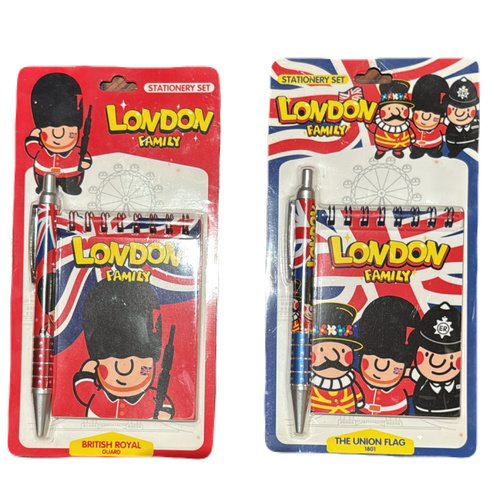 LONDON FAMILY PEN AND NOTE